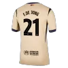 F.DE JONG #21 Barcelona Away Soccer Jersey 2025/26 -UCL - Soccerdeal