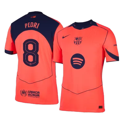Authentic PEDRI #8 Barcelona Third Away Soccer Jersey 2025/26 - UCL - Soccerdeal