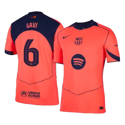Authentic GAVI #6 Barcelona Third Away Soccer Jersey 2025/26 - UCL - Soccerdeal