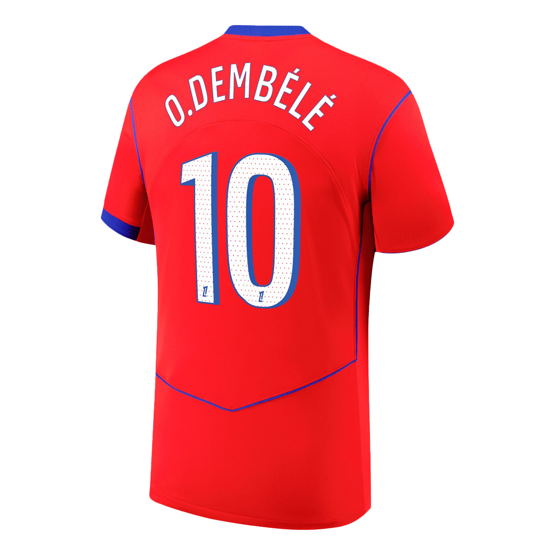 O.DEMBÉLÉ #10 PSG Third Away Soccer Jersey 2025/26 - Soccerdeal