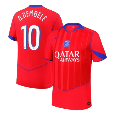 Authentic O.DEMBÉLÉ #10 PSG Third Away Soccer Jersey 2025/26 - Soccerdeal