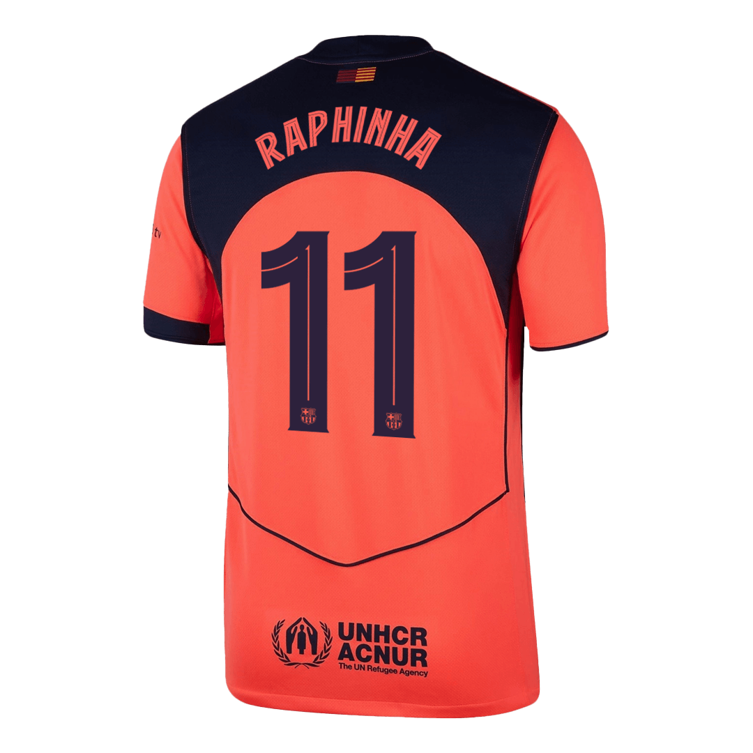 RAPHINHA #11 Barcelona Third Away Soccer Jersey 2025/26 -UCL - Soccerdeal
