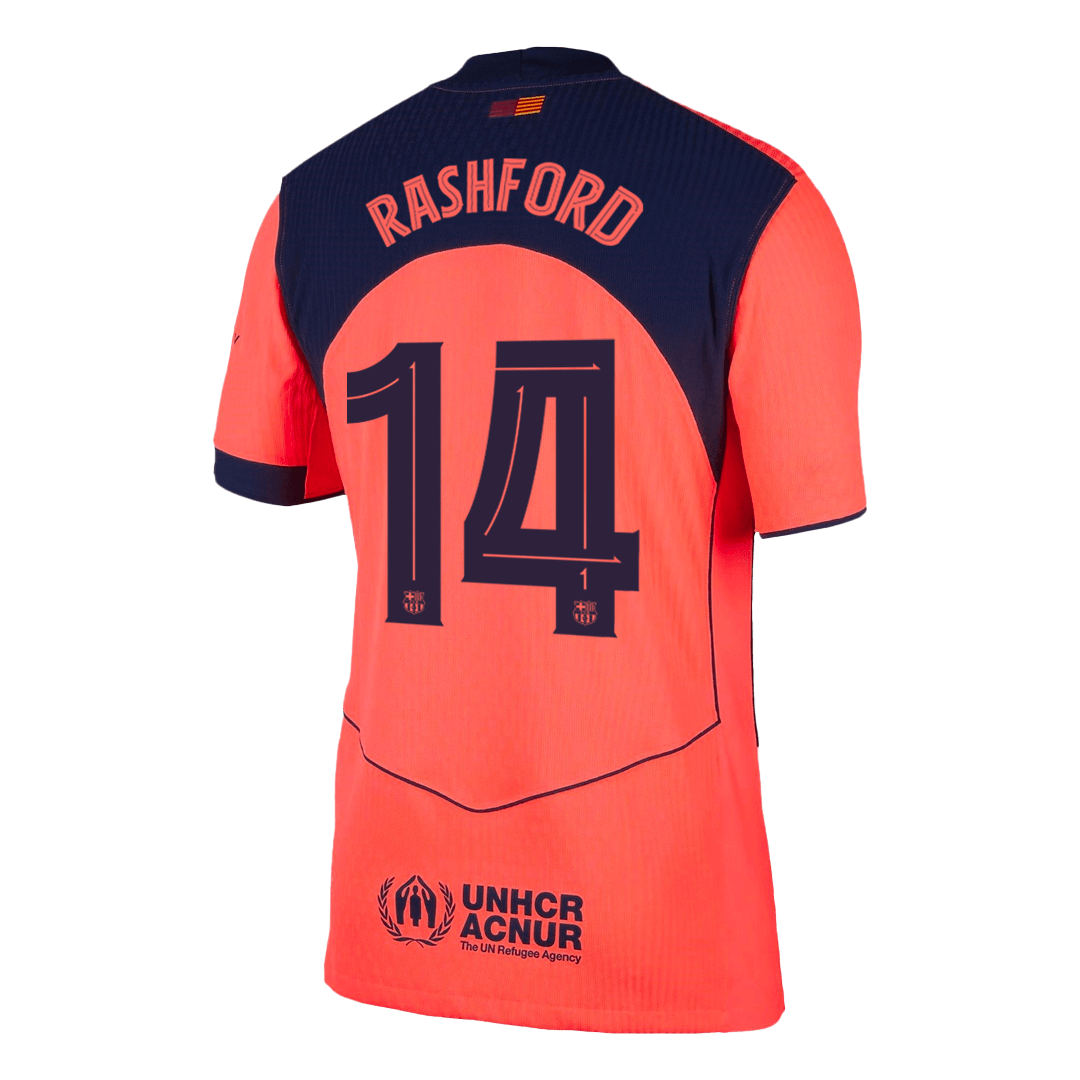 RASHFORD #14 Barcelona Third Away Soccer Jersey 2025/26 - UCL Player Version - Soccerdeal