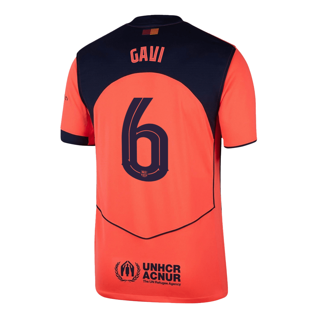 GAVI #6 Barcelona Third Away Soccer Jersey 2025/26 -UCL - Soccerdeal
