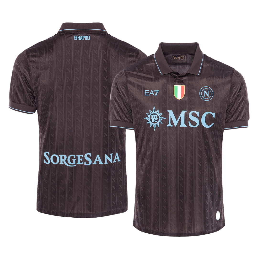 Authentic Napoli Third Away Soccer Jersey 2025/26 - Soccerdeal
