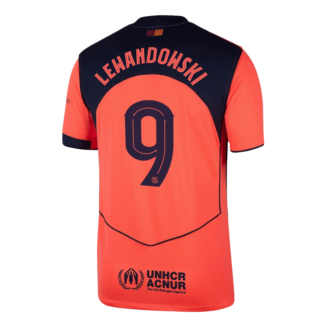 LEWANDOWSKI #9 Barcelona Third Away Soccer Jersey 2025/26 -UCL - Soccerdeal