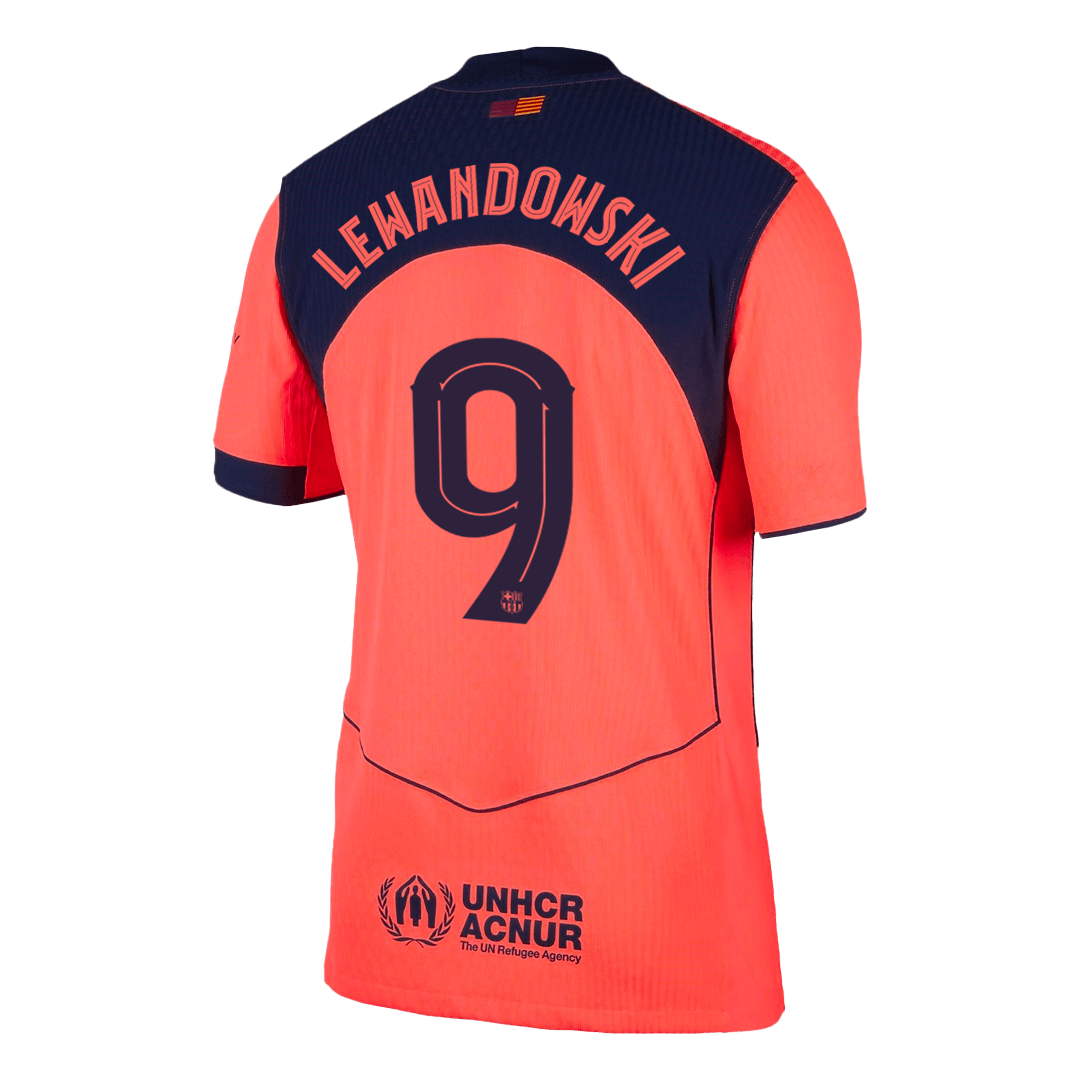 LEWANDOWSKI #9 Barcelona Third Away Soccer Jersey 2025/26 - UCL Player Version - Soccerdeal