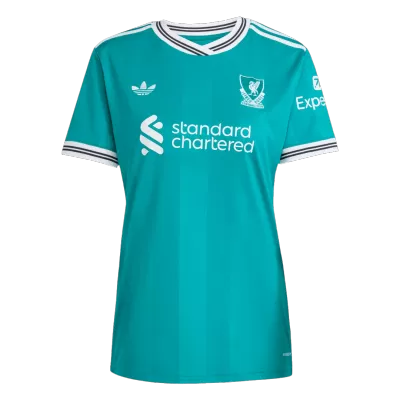 Women's Liverpool Third Away Soccer Jersey 2025/26 - Soccerdeal