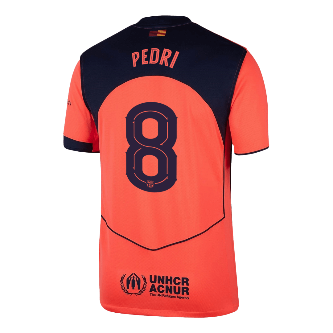 PEDRI #8 Barcelona Third Away Soccer Jersey 2025/26 -UCL - Soccerdeal