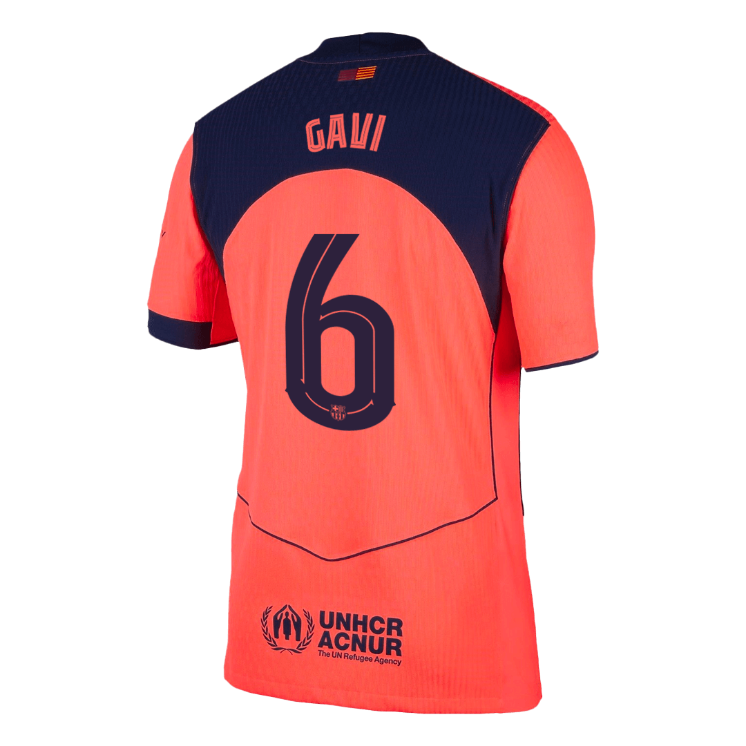 GAVI #6 Barcelona Third Away Soccer Jersey 2025/26 - UCL Player Version - Soccerdeal