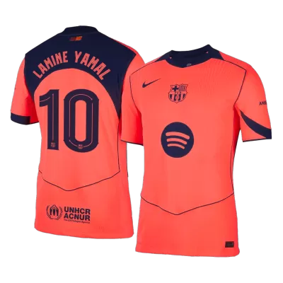 Authentic LAMINE YAMAL #10 Barcelona Third Away Soccer Jersey 2025/26 - UCL - Soccerdeal