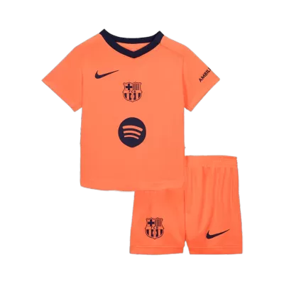 Kid's Barcelona Third Away Soccer Jersey 2025/26 - Soccerdeal