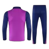 Kid's Barcelona Zipper Sweatshirt Kit(Top+Pants) 2025/26 - Soccerdeal