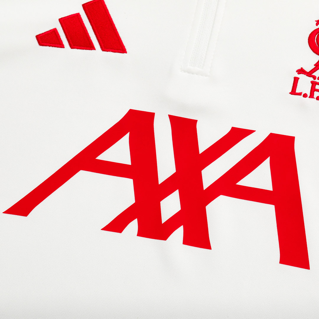 Liverpool Zipper Sweatshirt Kit(Top+Pants) 2025/26 - Soccerdeal