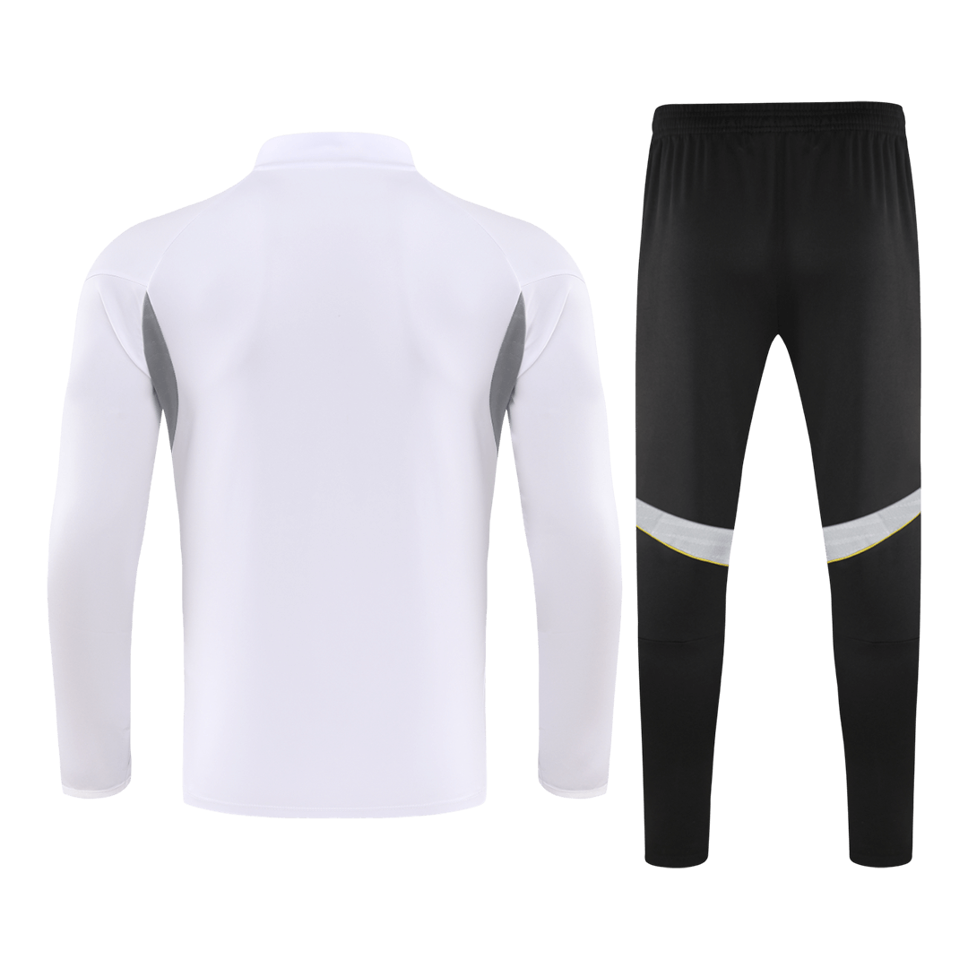 Real Madrid Zipper Sweatshirt Kit(Top+Pants) 2025/26 - Soccerdeal