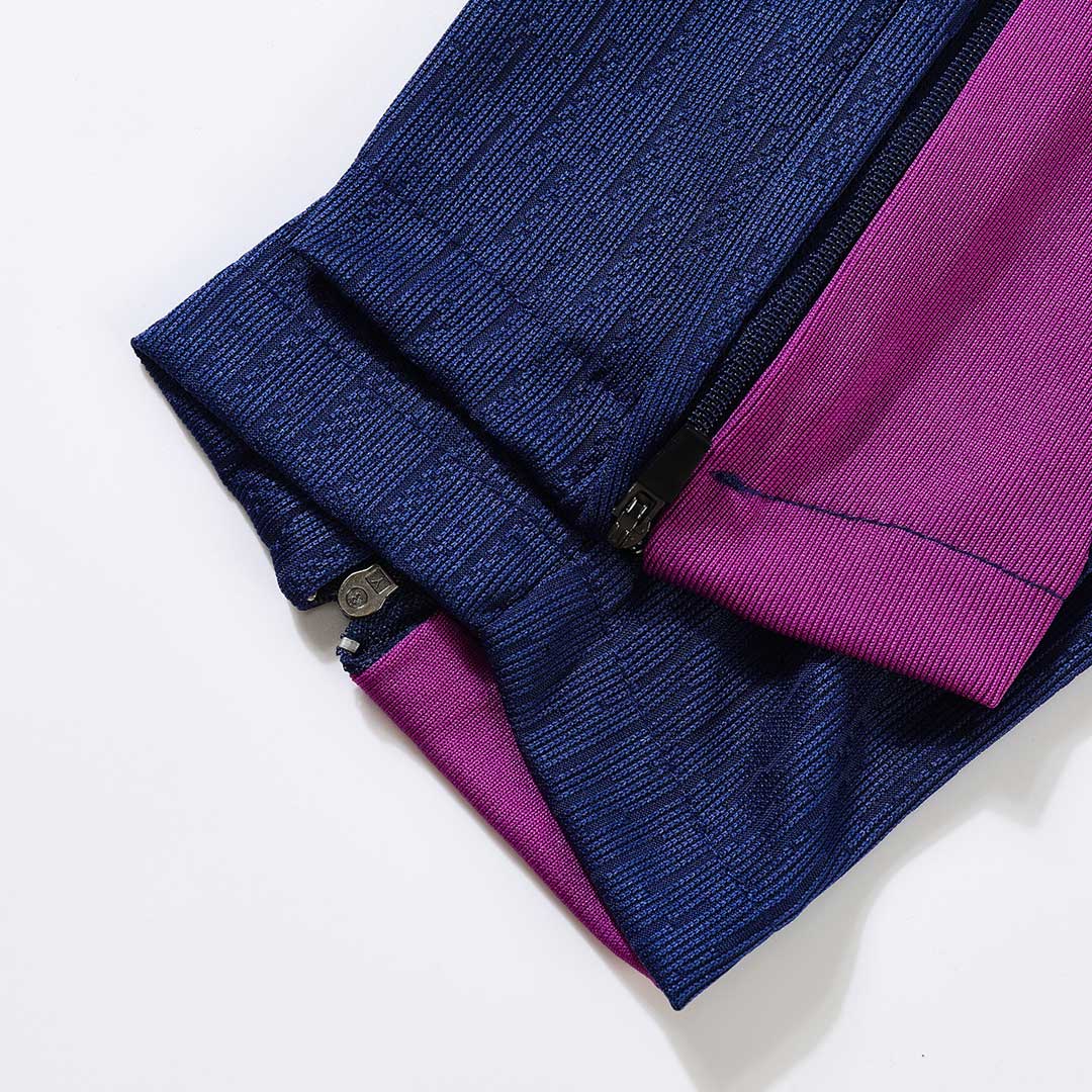 Kid's Barcelona Zipper Sweatshirt Kit(Top+Pants) 2025/26 - Soccerdeal