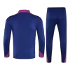 Kid's Barcelona Zipper Sweatshirt Kit(Top+Pants) 2025/26 - Soccerdeal