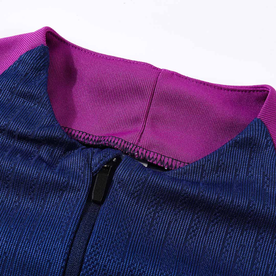 Barcelona Zipper Sweatshirt Kit(Top+Pants) 2025/26 - Soccerdeal