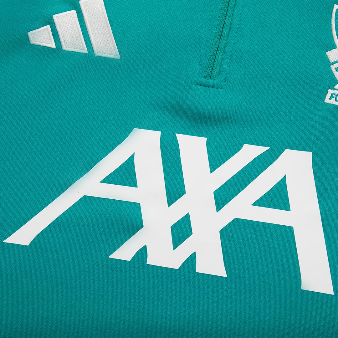 Kid's Liverpool Zipper Sweatshirt Kit(Top+Pants) 2025/26 - Soccerdeal