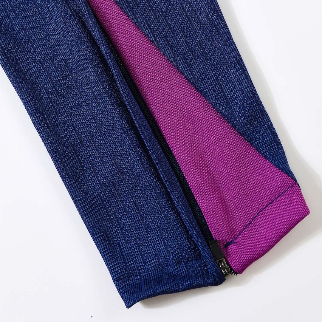 Kid's Barcelona Zipper Sweatshirt Kit(Top+Pants) 2025/26 - Soccerdeal