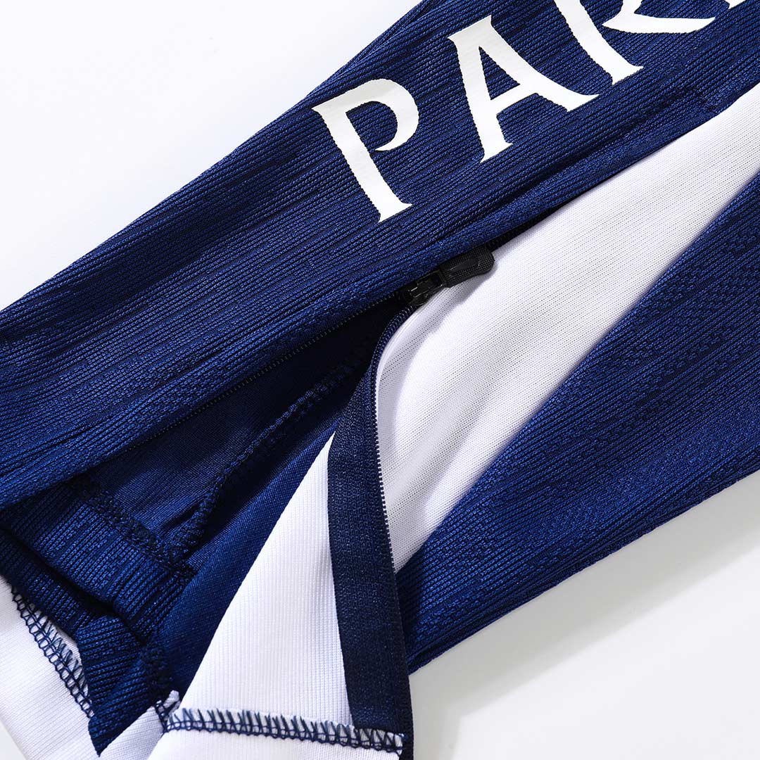 Kid's PSG Zipper Sweatshirt Kit(Top+Pants) 2025/26 - Soccerdeal