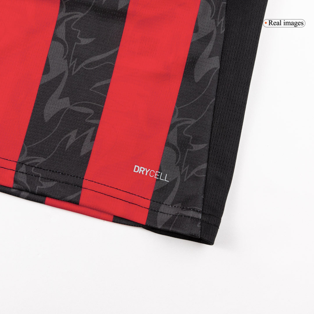 AC Milan Home Soccer Jersey Kit(Jersey+Shorts) 2025/26 - Soccerdeal