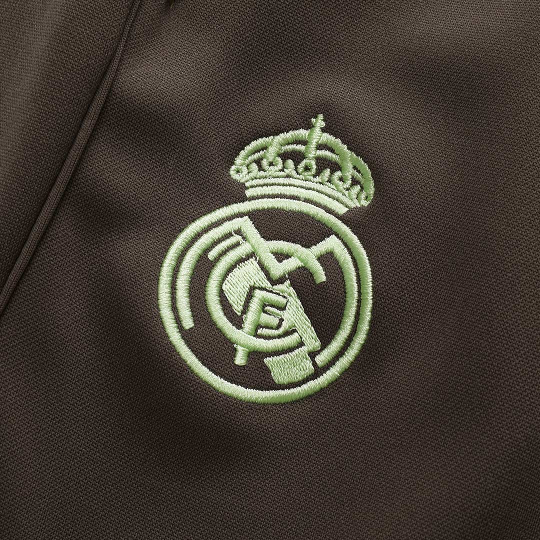 Real Madrid Zipper Sweatshirt Kit(Top+Pants) 2025/26 - Soccerdeal