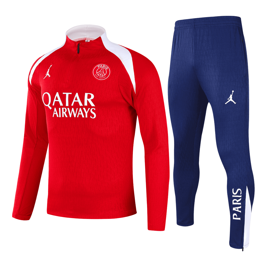 Kid's PSG Zipper Sweatshirt Kit(Top+Pants) 2025/26 - Soccerdeal
