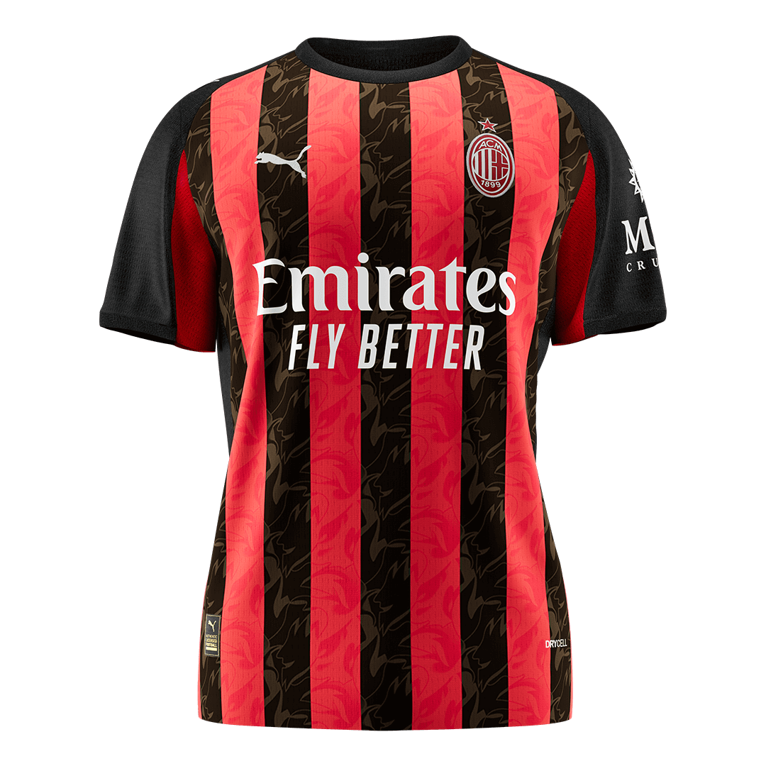 AC Milan Home Soccer Jersey 2025/26 - Soccerdeal