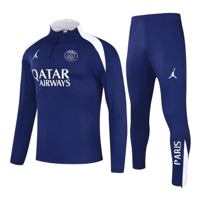 Kid's PSG Zipper Sweatshirt Kit(Top+Pants) 2025/26 - Soccerdeal