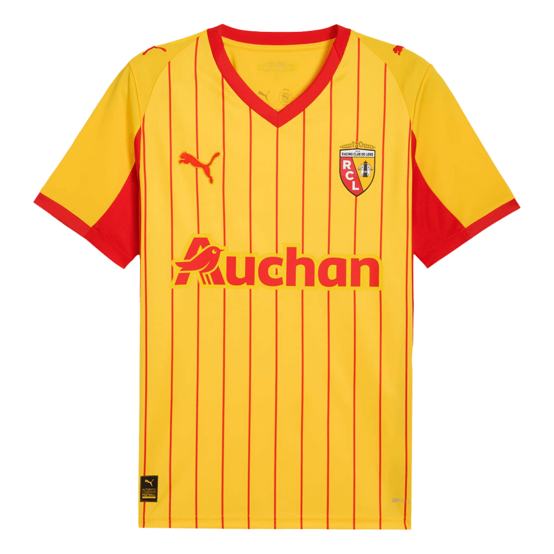 RC Lens Home Soccer Jersey 2025/26 - Soccerdeal