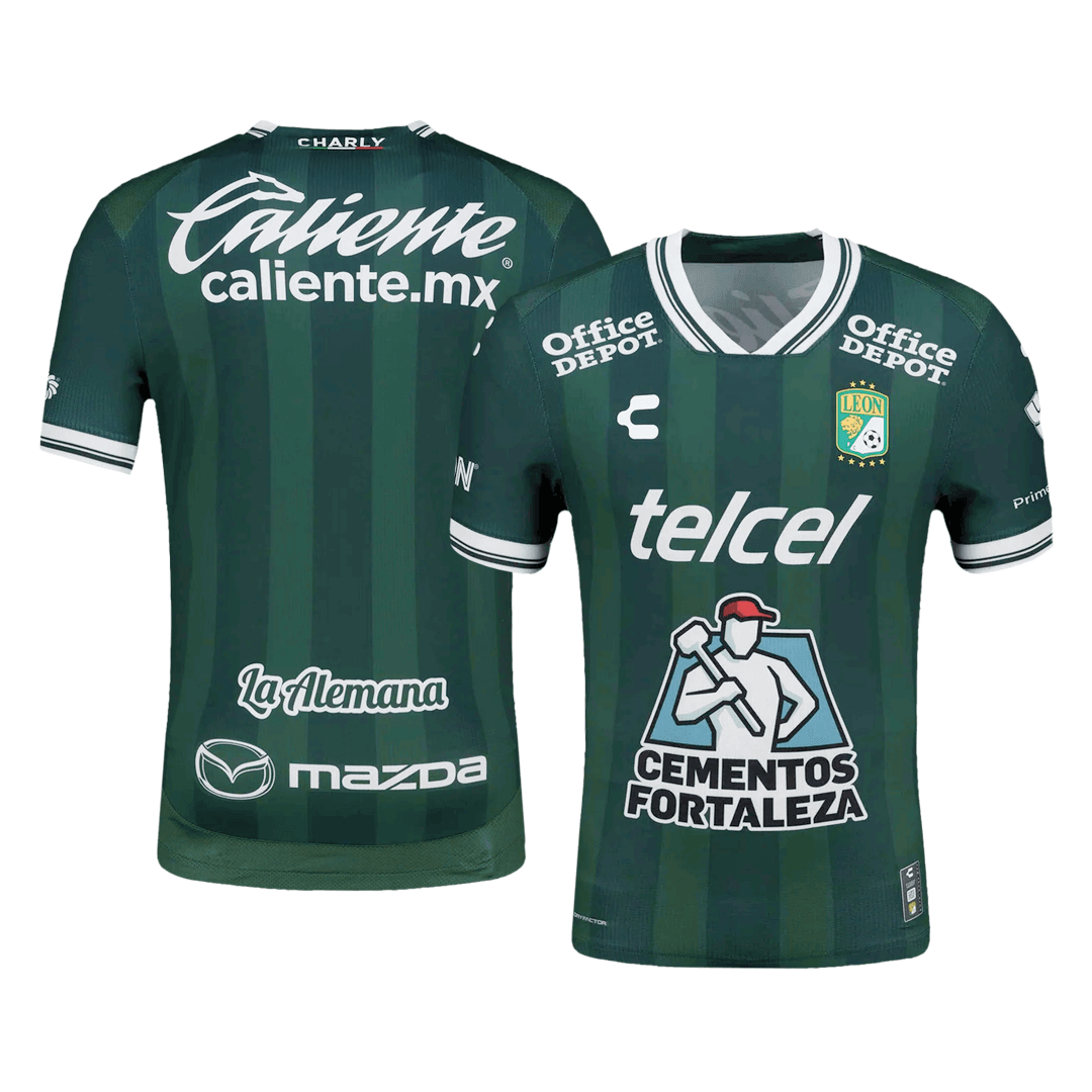 Club León Home Soccer Jersey 2025/26 - Soccerdeal