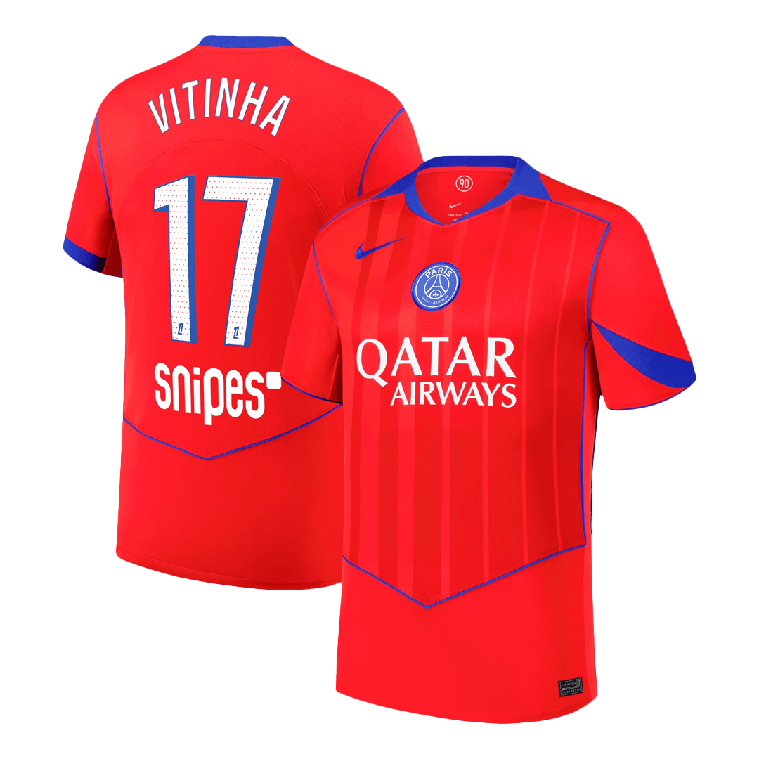 VITINHA #17 PSG Third Away Soccer Jersey 2025/26 - Soccerdeal