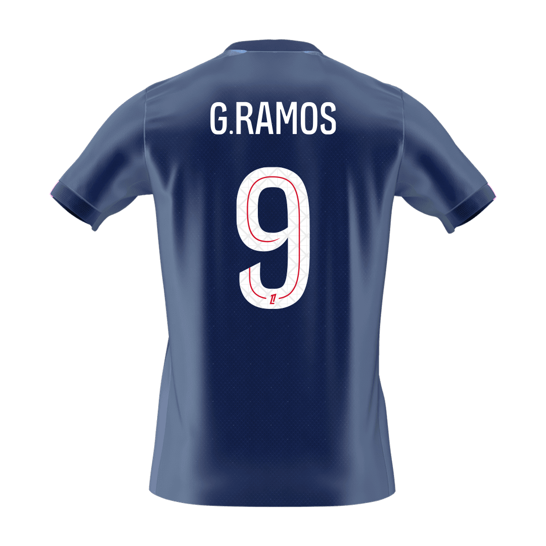 G.RAMOS #9 PSG Home Soccer Jersey 2025/26 - Soccerdeal