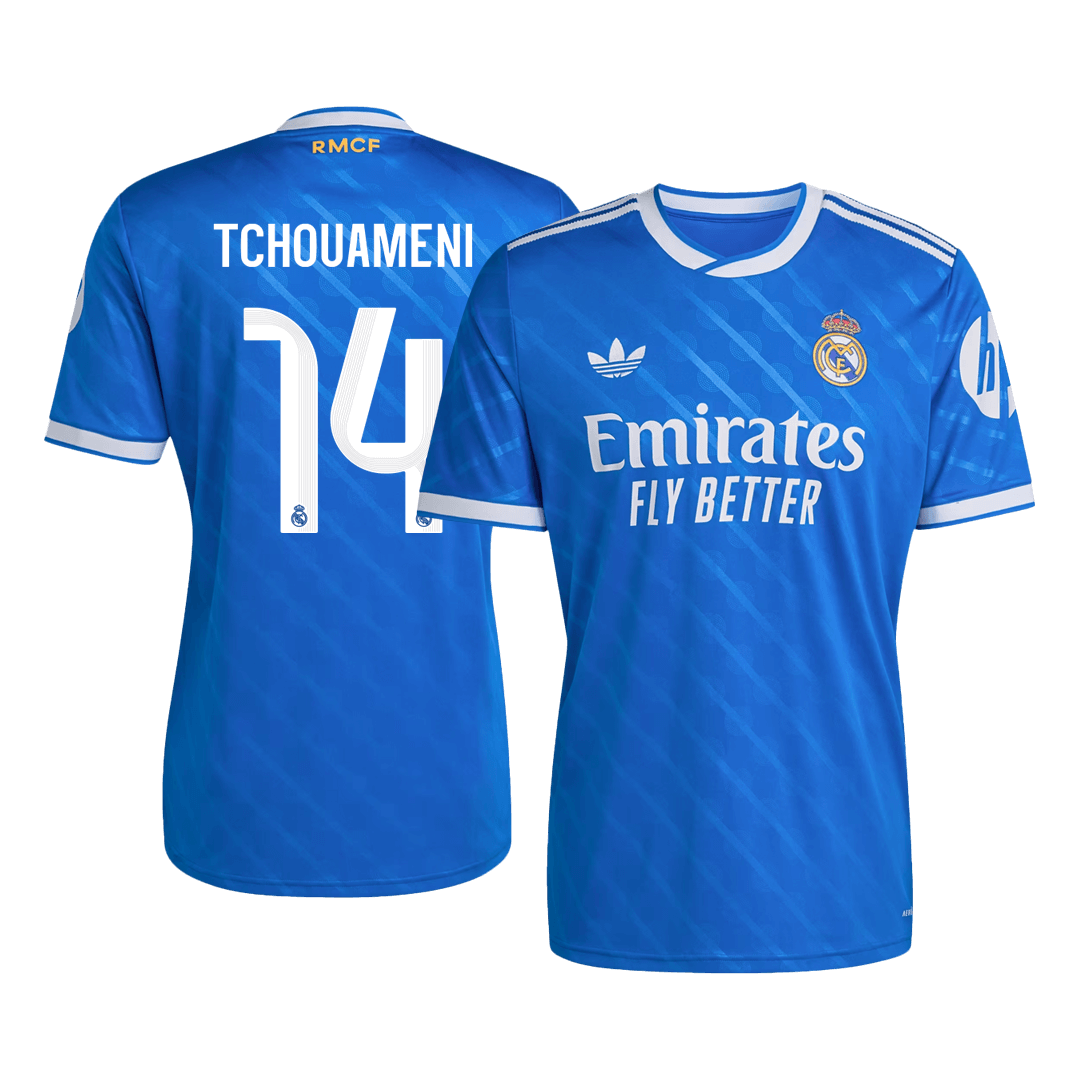 TCHOUAMENI #14 Real Madrid Third Away Soccer Jersey 2025/26 - Soccerdeal