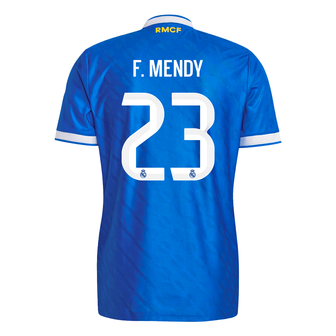 F. MENDY #23 Real Madrid Third Away Soccer Jersey 2025/26 Player Version - Soccerdeal