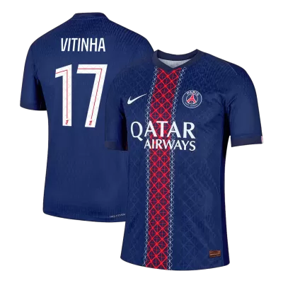 Authentic VITINHA #17 PSG Home Soccer Jersey 2025/26 - Soccerdeal