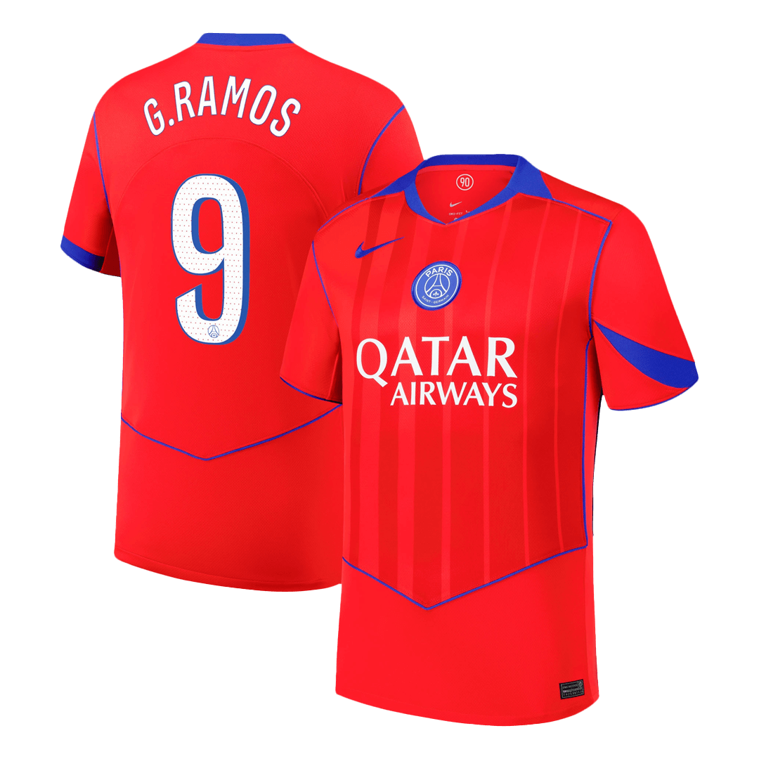 G.RAMOS #9 PSG Third Away Soccer Jersey 2025/26 - Soccerdeal