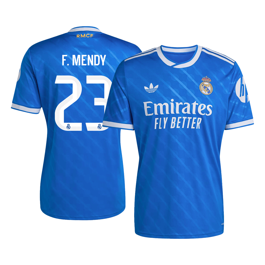F. MENDY #23 Real Madrid Third Away Soccer Jersey 2025/26 - Soccerdeal
