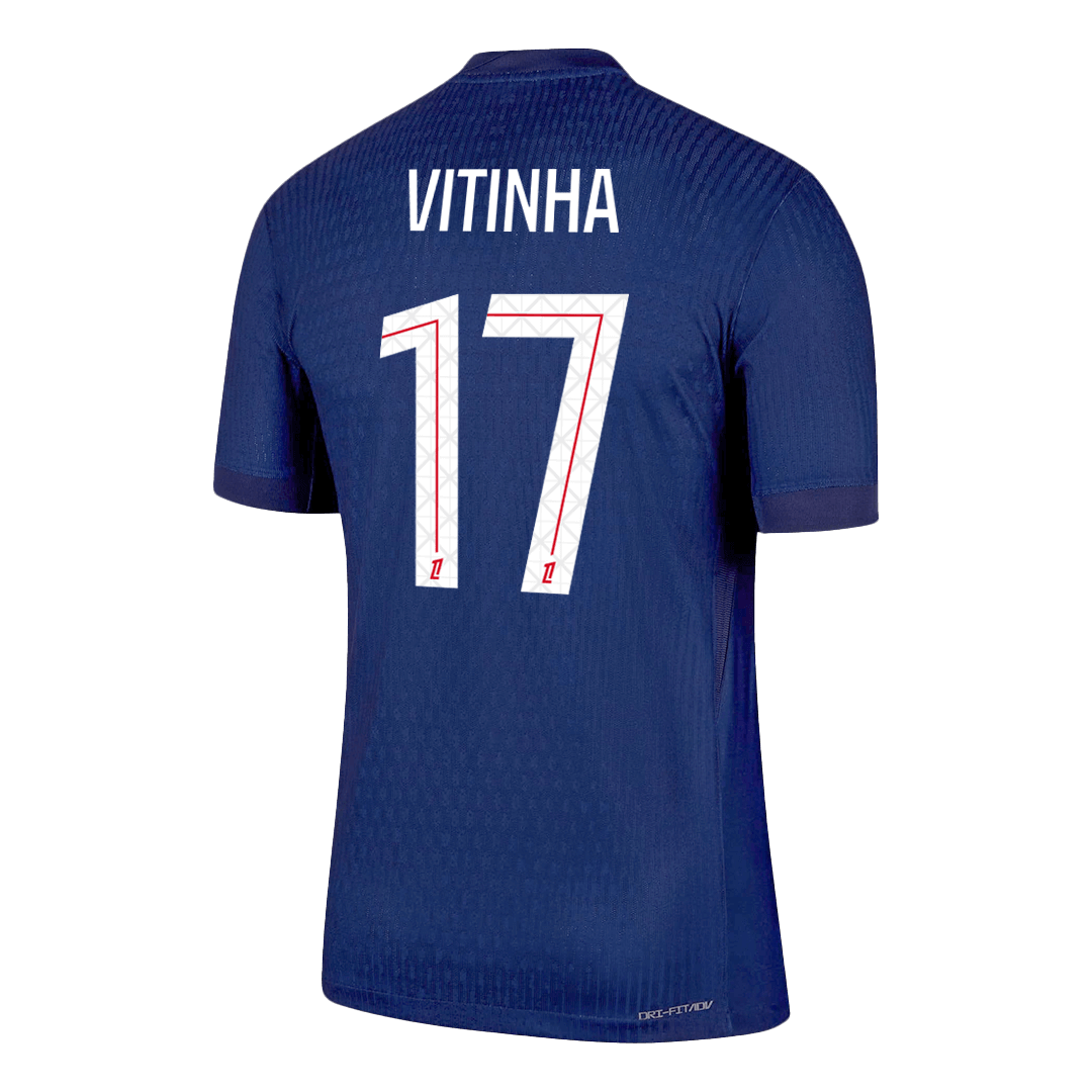 Authentic VITINHA #17 PSG Home Soccer Jersey 2025/26 - Soccerdeal