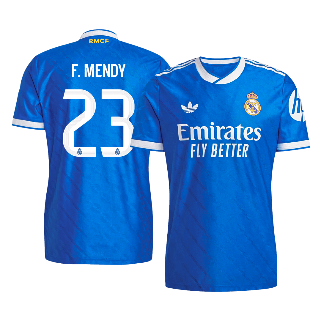 F. MENDY #23 Real Madrid Third Away Soccer Jersey 2025/26 Player Version - Soccerdeal