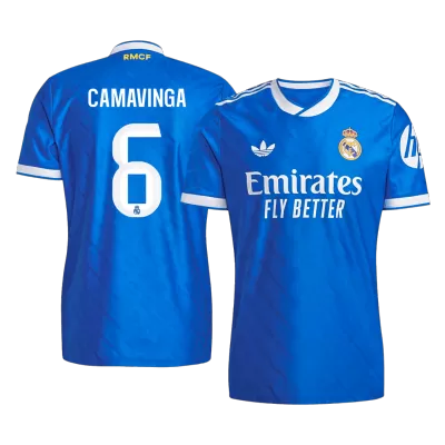 Authentic CAMAVINGA #6 Real Madrid Third Away Soccer Jersey 2025/26 - Soccerdeal