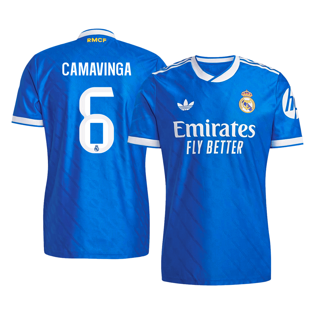 CAMAVINGA #6 Real Madrid Third Away Soccer Jersey 2025/26 Player Version - Soccerdeal