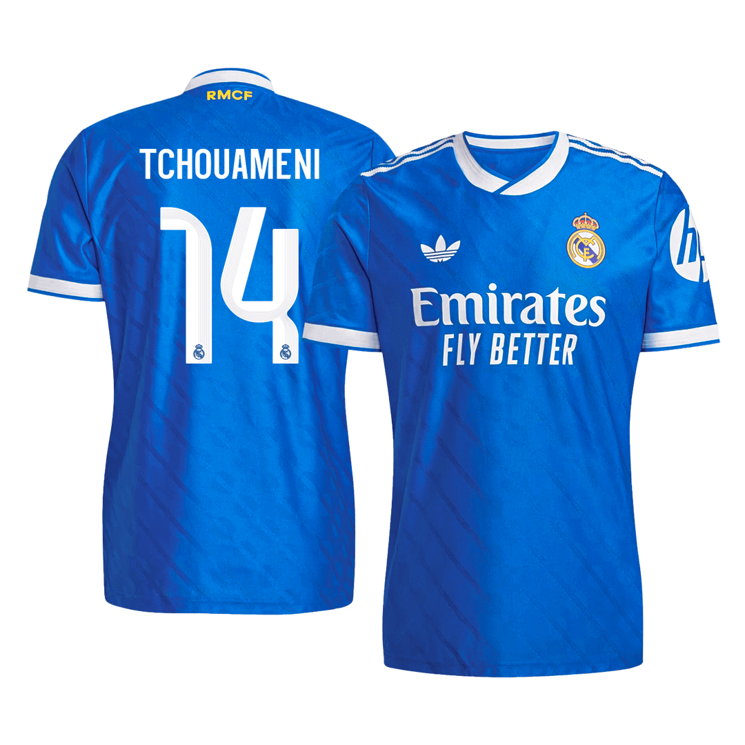TCHOUAMENI #14 Real Madrid Third Away Soccer Jersey 2025/26 Player Version - Soccerdeal