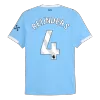 Authentic REIJNDERS #4 Manchester City Home Soccer Jersey 2025/26 - Soccerdeal
