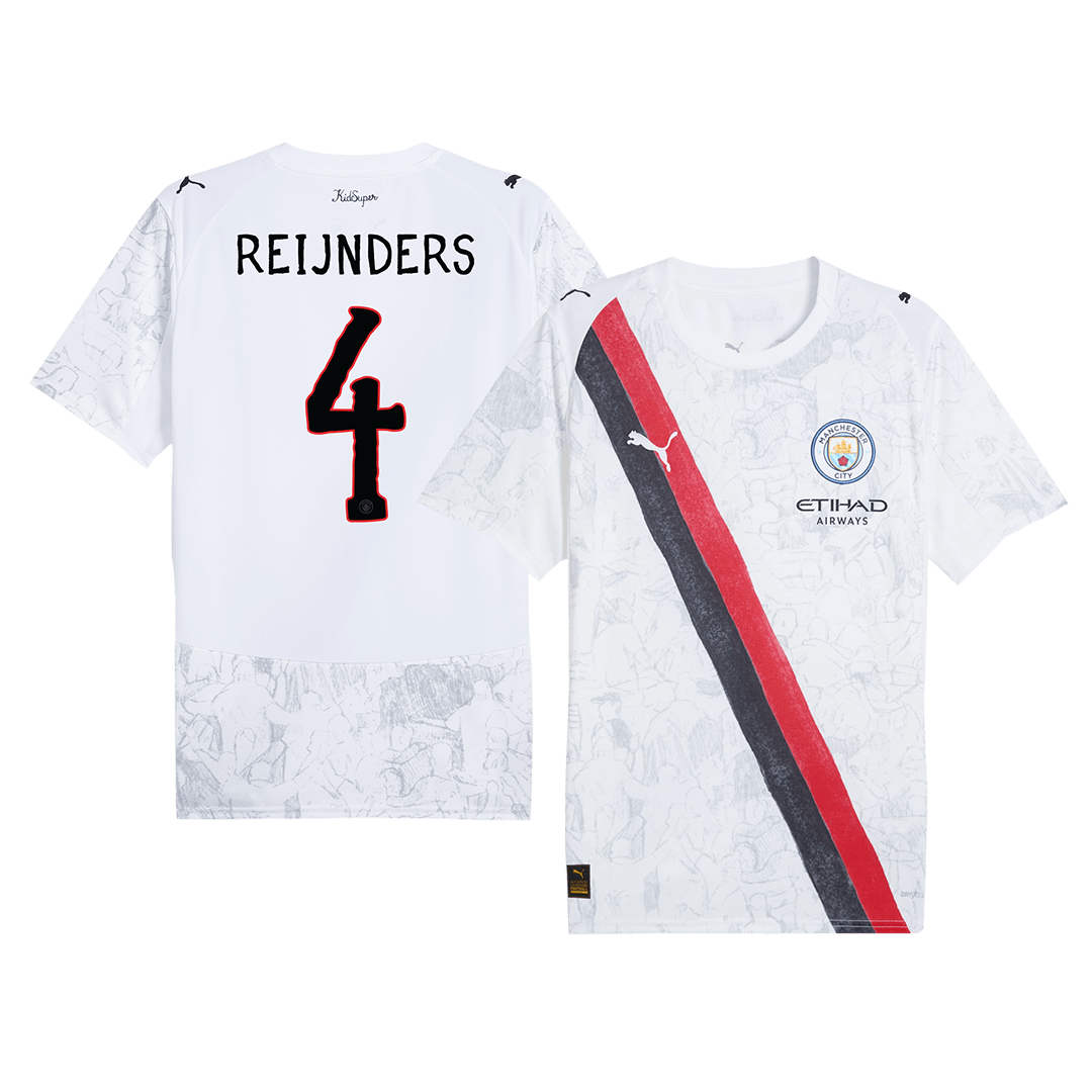 REIJNDERS #4 Manchester City KidSuper Soccer Jersey 2025/26 - Club World Cup - Soccerdeal