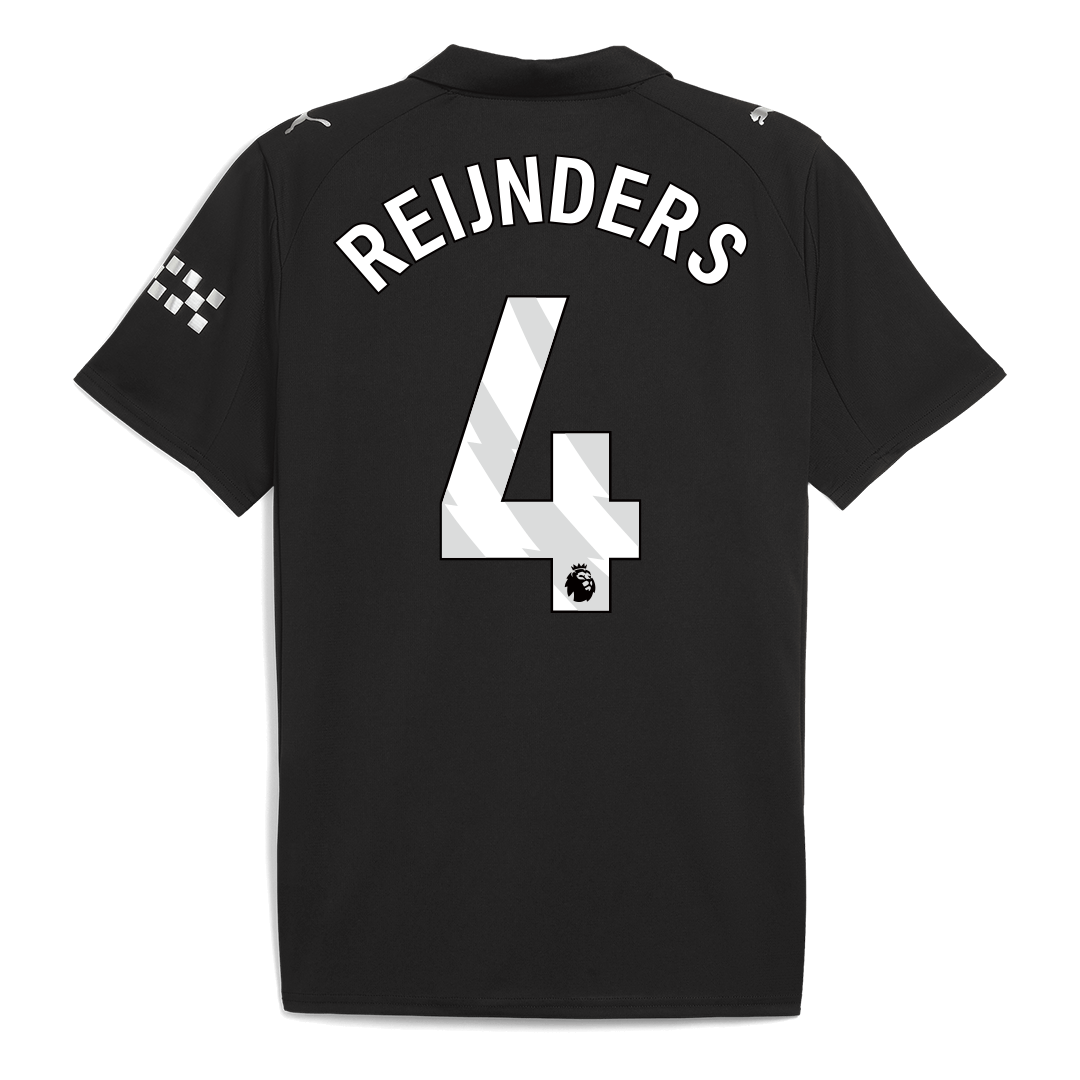 REIJNDERS #4 Manchester City Away Soccer Jersey 2025/26 - Soccerdeal