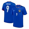 THURAM #9 France Home Soccer Jersey 2024 - Soccerdeal