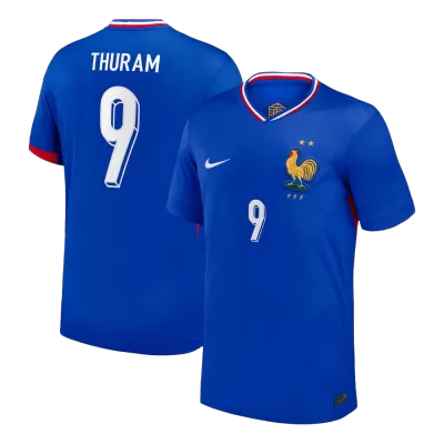 THURAM #9 France Home Soccer Jersey 2024 - Soccerdeal