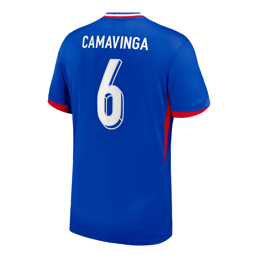 CAMAVINGA #6 France Home Soccer Jersey - Soccerdeal